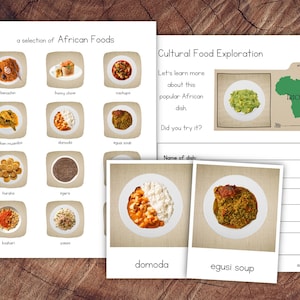 Pacchetto alimenti africani con estensione