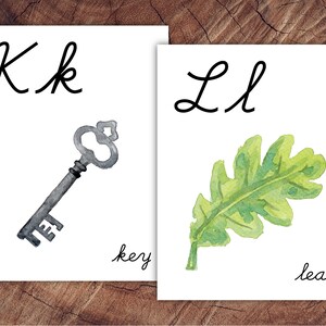 Cursive Alphabet Posters, Large Format for Classroom Use - Etsy