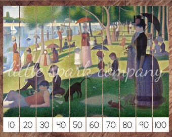 Skip Counting mit Seurat, Preschool Skip Counting Puzzles
