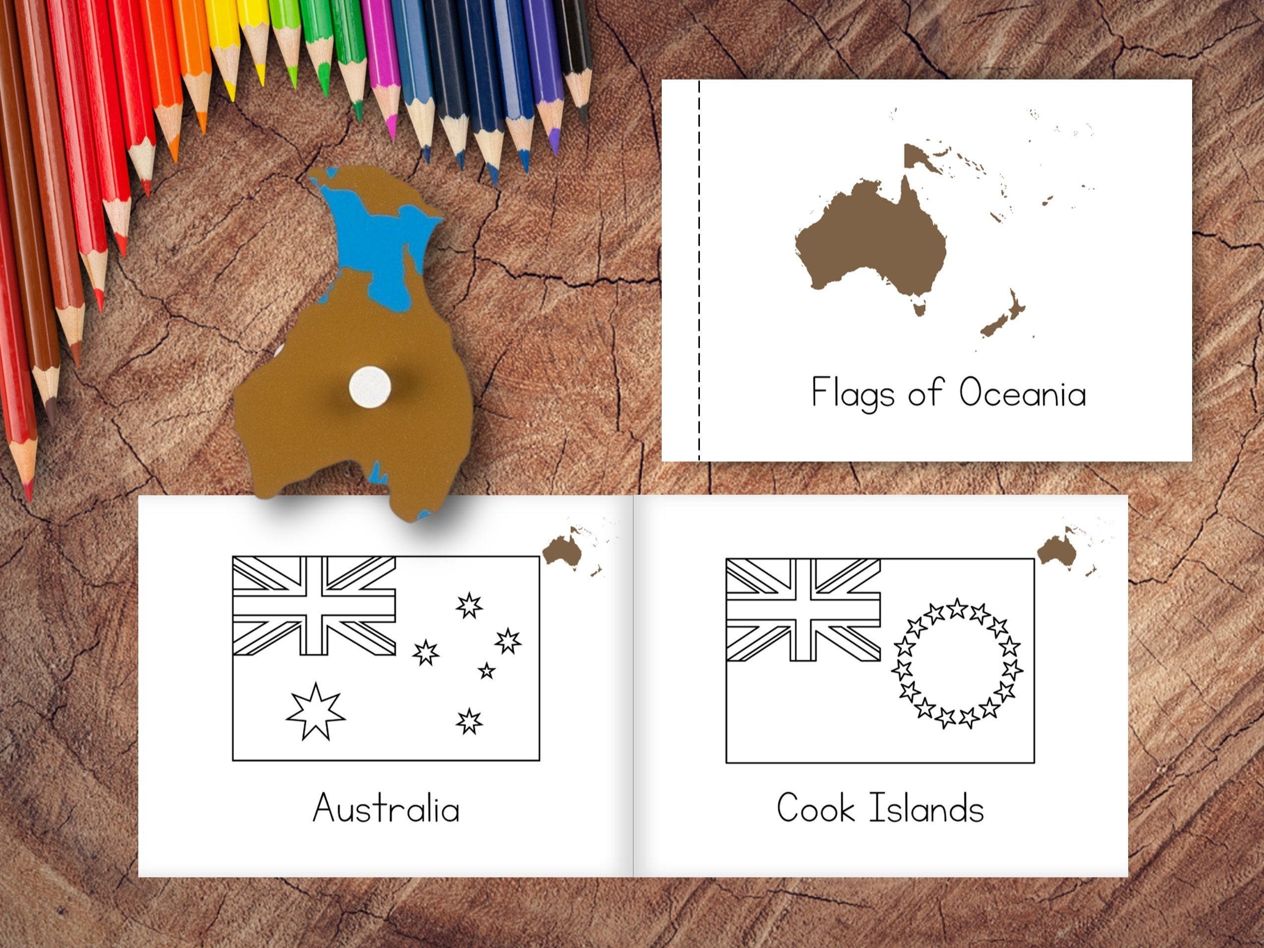 Flags of Oceania territories Quiz - By Holy