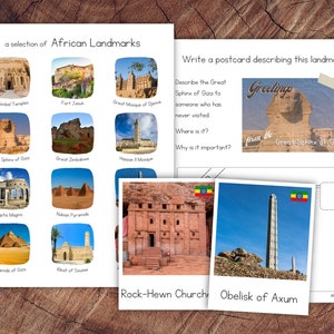 African Landmarks Pack with Extension