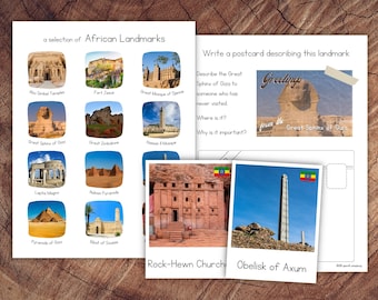 African Landmarks Pack with Extension
