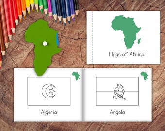 African Flags Booklet