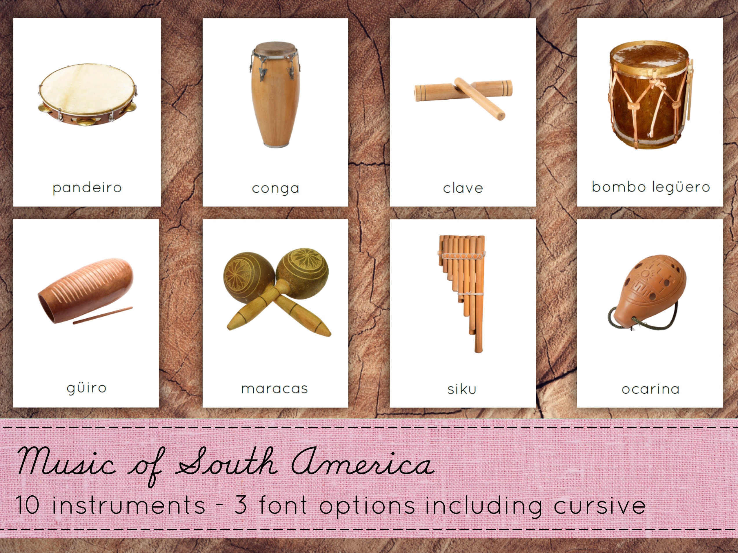 Musical Instruments Of South America Colorcoded Continent sites.unimi.it