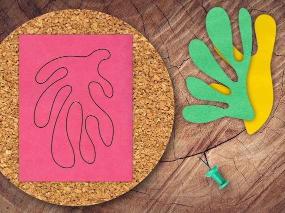 Pin Punching with Matisse, Preschool Fine Motor Activity