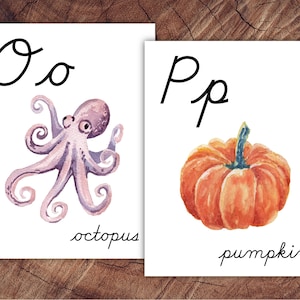 Cursive Alphabet Posters, Large Format for Classroom Use - Etsy