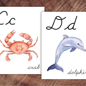 Cursive Alphabet Posters, Large Format for Classroom Use - Etsy