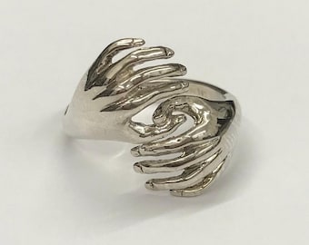 Anello Terapia Beydodo Anello Antistress Con Drago - Argento Sterling 925, Anello Rotante Per Uomo E Donna Anello Fidget - Foto 8