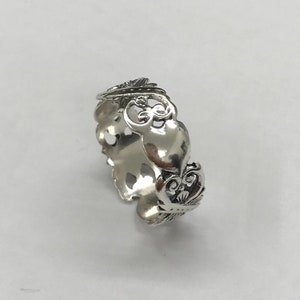Sterling silver 925, heart ring, statement ring, band ring, gift for her, valentines gift, birthday gifts, anniversary gifts