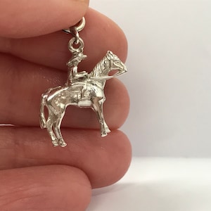 Sterling silver 925, silver horse charm, horse keychain, horse charm bracelet