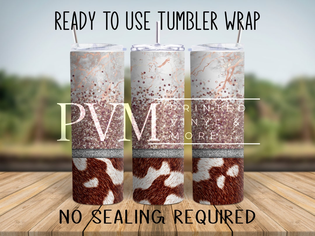Printed Vinyl Tumbler Design Skinny Tumbler Ready to Use tumbler Wrap ...