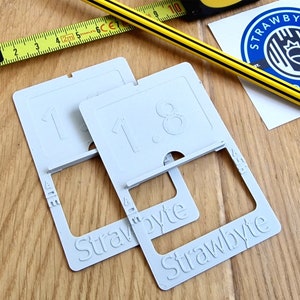 Saignée originale de 1,8 mm (la paire) de scie sur rails (paire) inc. Bosch GKT55 de l'atelier Strawbyte également GKT 18V-52 GC