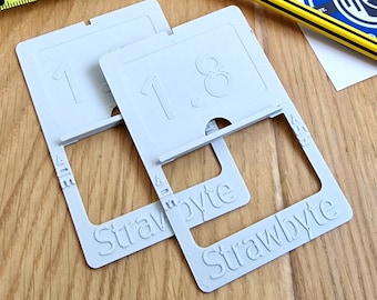 Originele Waste Side Jig™ 1,8 mm kerf voor eenvoudige baanzaagsneden (paar) inc. Festool TS55 F & K-serie uit Strawbyte-werkplaats