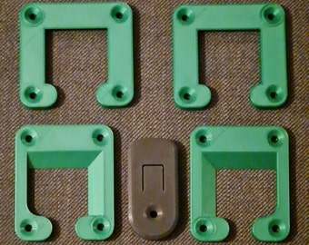 Mounting Kit (Base) for T-Loc Style Systainer Cases (5 Piece Set)