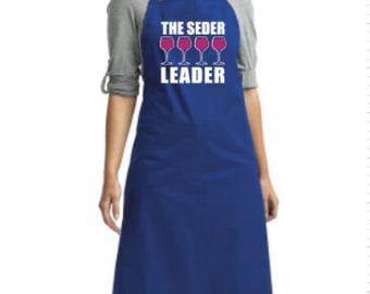 Sustainable Passover apron / Seder gift / Passover gift