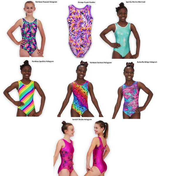 Leotard sz 16 Large Adult (Girls/Juniors) - Clearance Gymnastics or Dance Workout Leotard - Variety to choose from