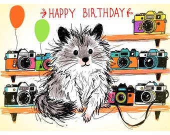 Sofortiger Video Download von Fun Happy Birthday Kamera Digital Karte