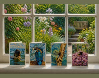British Wildlife Greeting Cards A5 Choose Design(s)