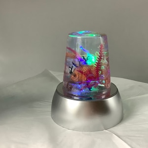 Rotating aquarium lamp best sale
