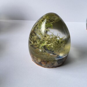 Paperweight/ornament With Tree, and Stream in Epoxy Resin Art - Etsy