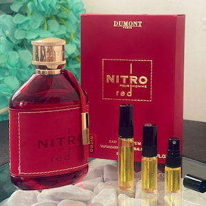 Otto Red by Dumont Parfüm Dekantierprobe 1 ml 2ml 3ml 5ml 10ml | Unisex Duftprobe aus dem Nahen Osten von afaFragrance