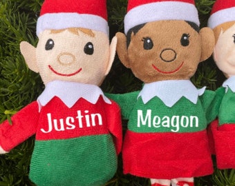 african american plush elves