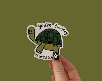 Turtley Awesome Sticker