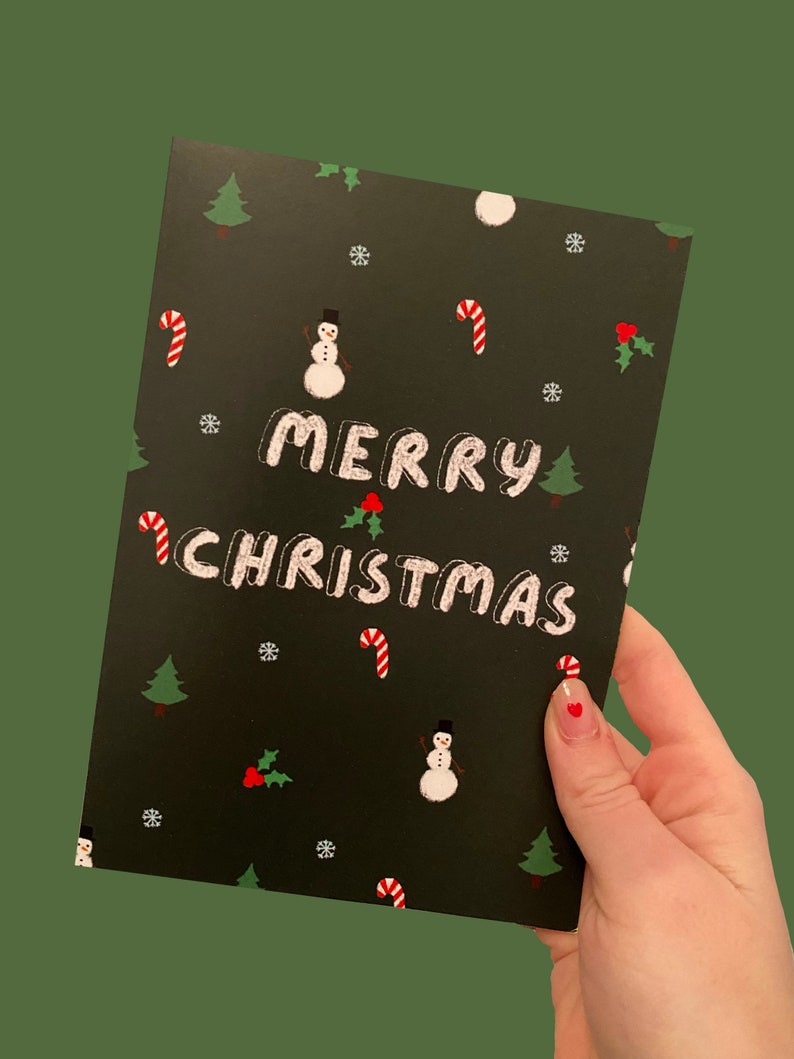 Christmas Doodles Card image 1