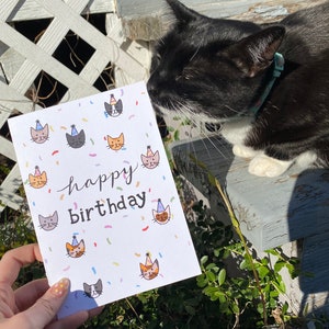 Cat Birthday Card image 2