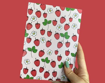 Strawberry Greeting Card