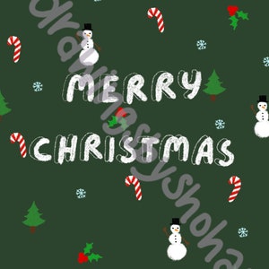 Christmas Doodles Card image 3