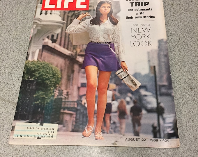 LIFE Magazine "Our Moon Trip" August 22, 1969