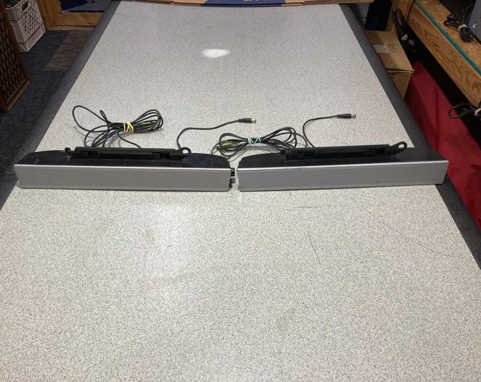 Lot Of 2 Dell Computer Speakers. Model No. AS501