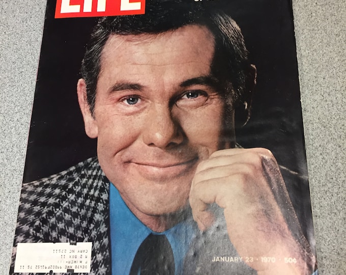 LIFE Magazine "Johnny Carson" January 23, 1970