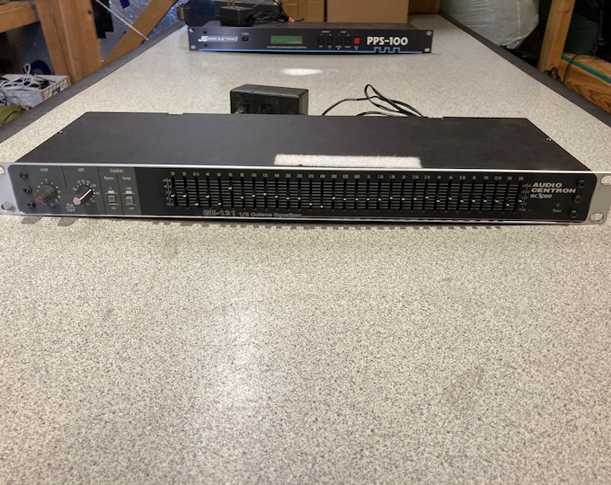 Audio Centron Eclipse 1/3 Octave Equalizer  Model GE-131 Works