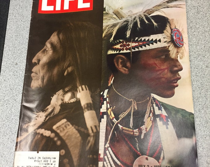 LIFE Magazine "Our Indian Heritage" July 2, 1971