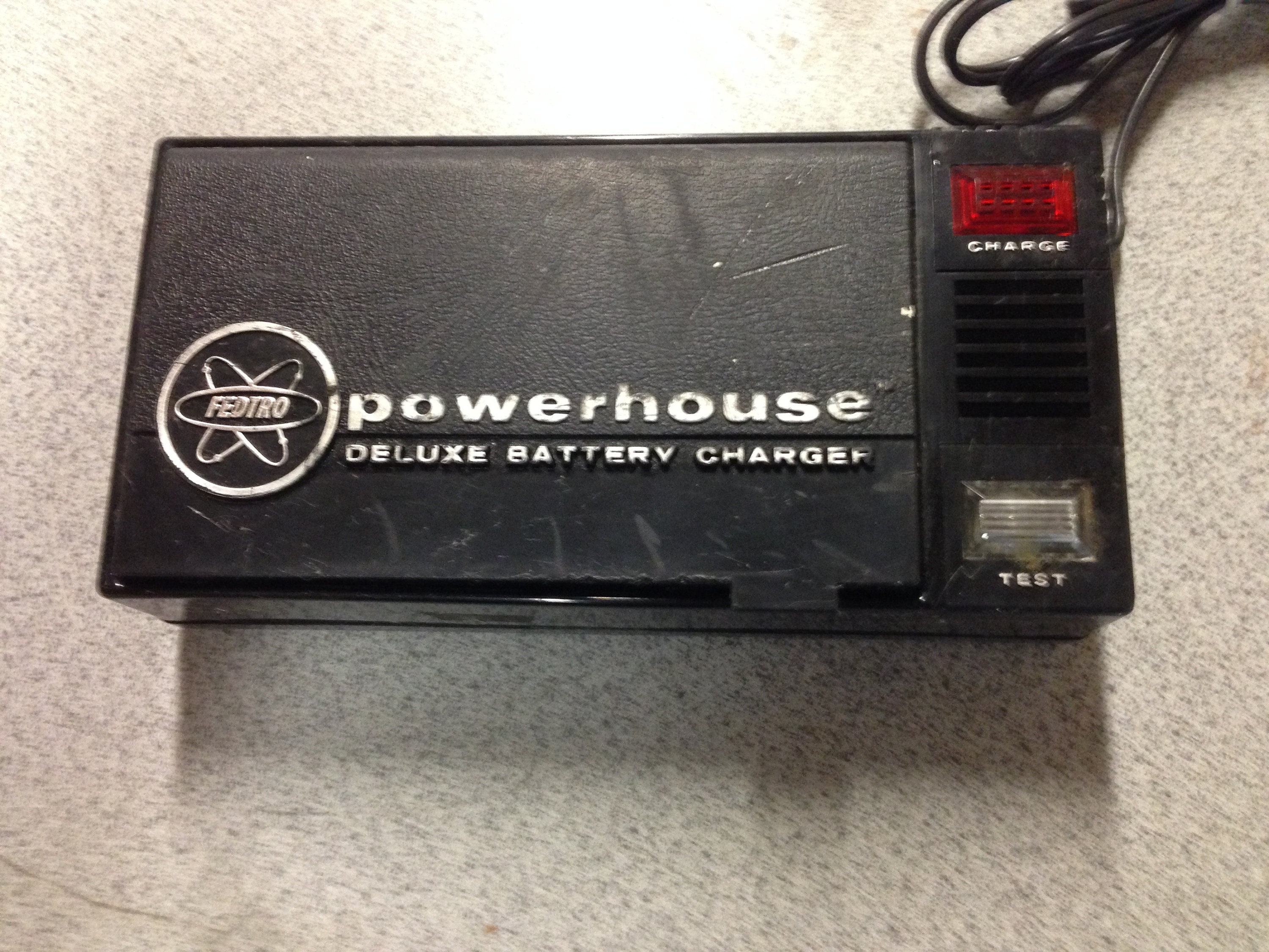 Fedtro Powerhouse Deluxe Battery Charger Model CHACD Etsy
