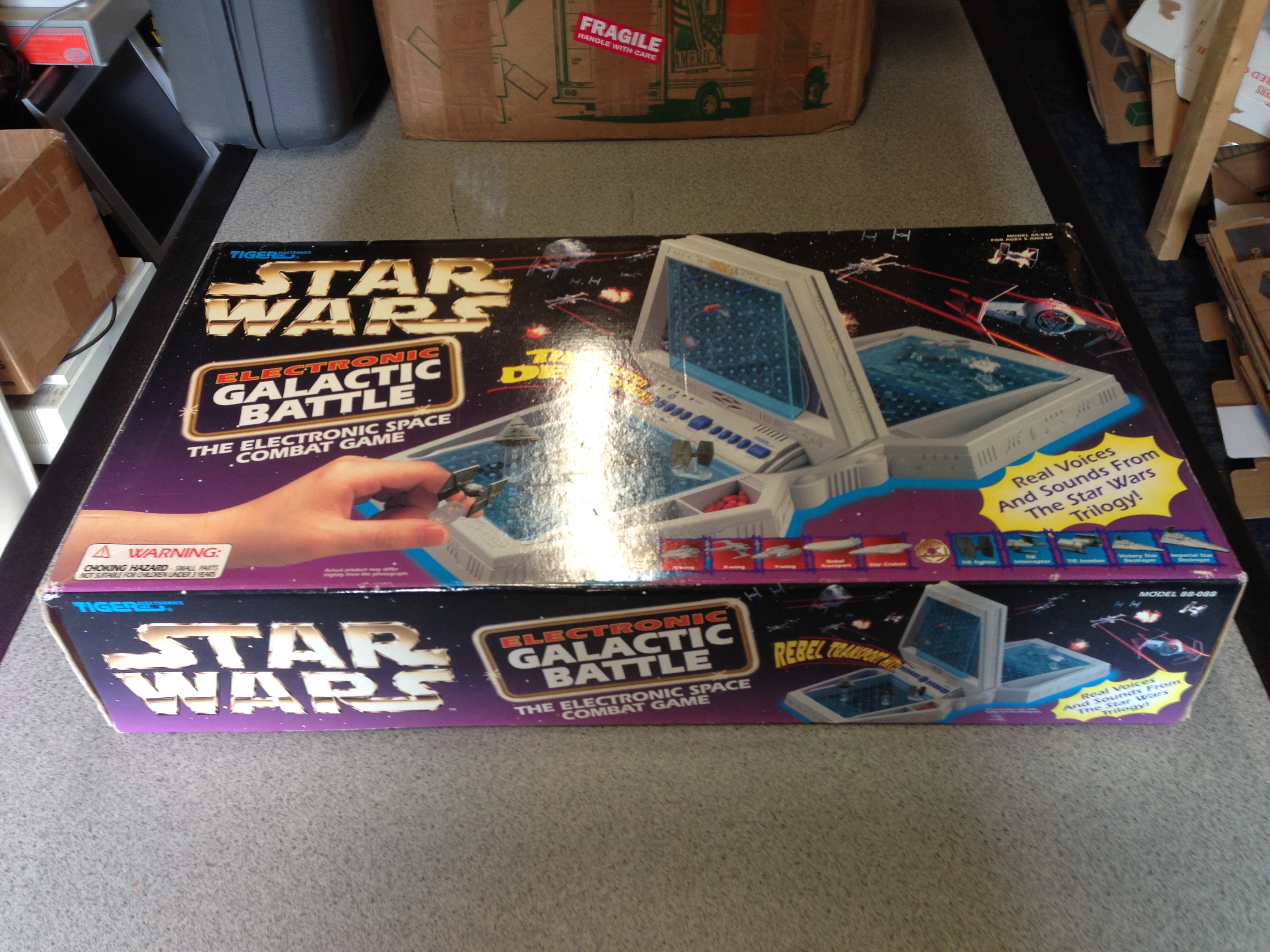 tiger star wars electronic galactic battle