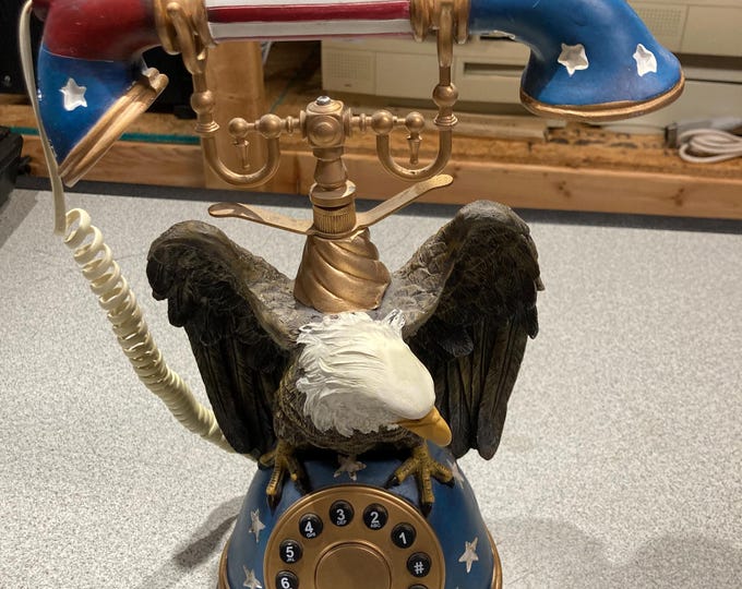 American Eagle Push Button  Landline Telephone