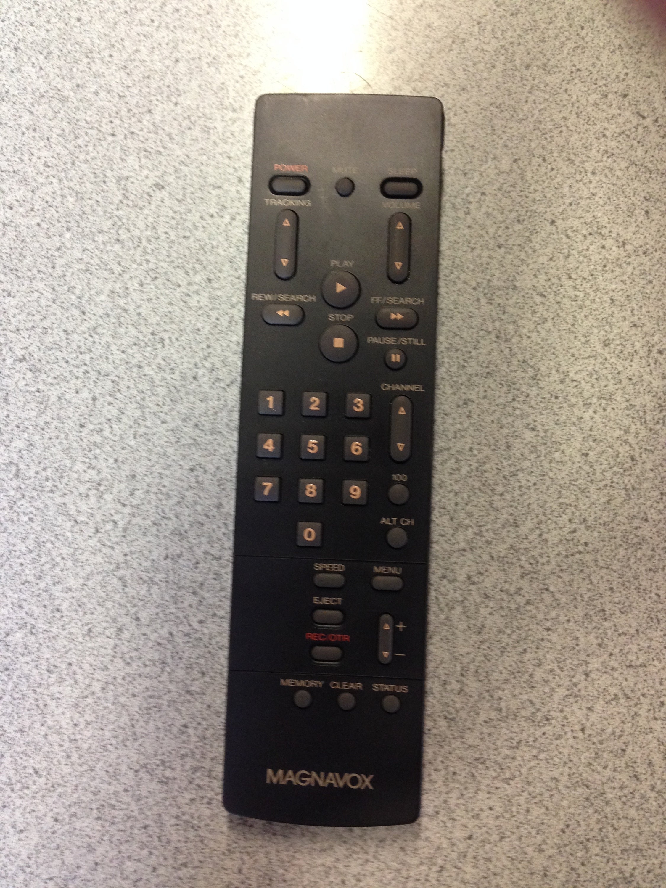 magnavox universal control codes