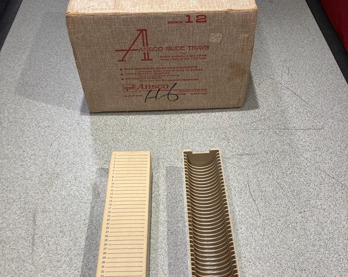Ansco (Anscomatic) Slide Tray 40 Count.