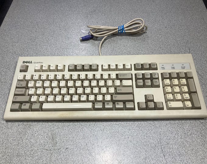 Dell QuietKey Computer Keyboard  Model No. SK-1000REW