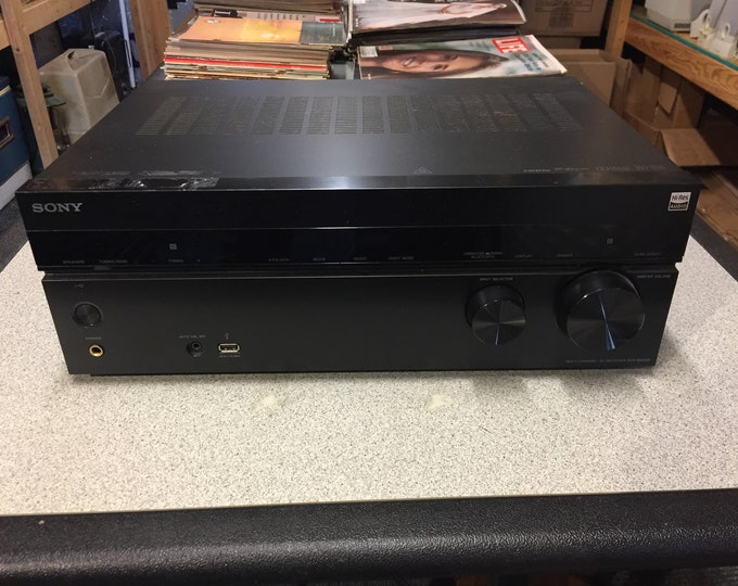 Sony AV Stereo Receiver With Remote  Model STR-DH750. Tested & Works!