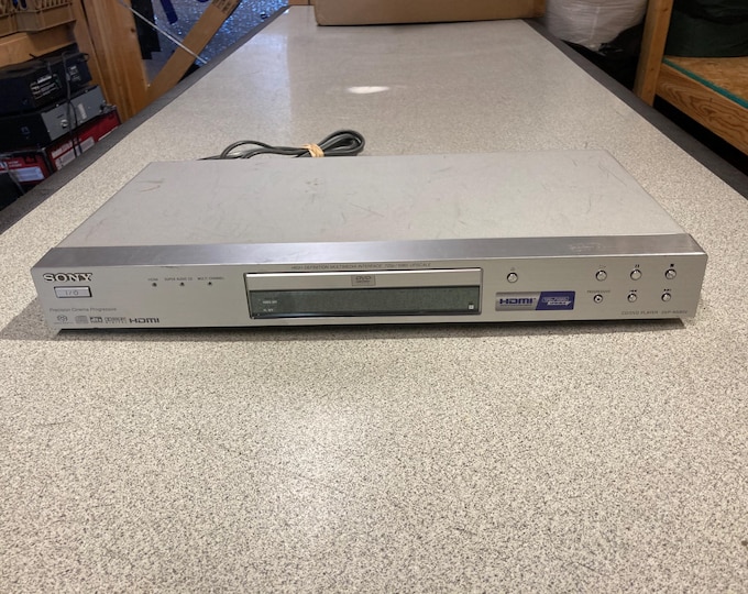 Sony CD/DVD Player HDMI 720p/1080i Upscale. (No Remote) Model dvp-ns90v. Tested and Works!