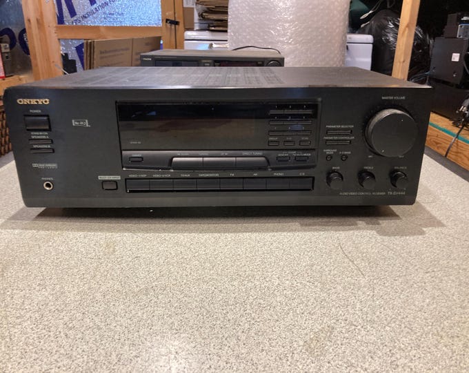 Onkyo Stereo Receiver  Model TX-SV444. Tested & Works.