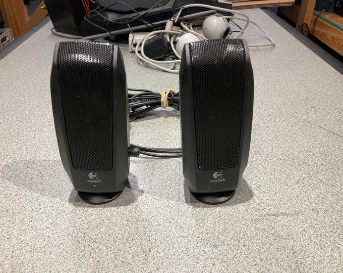 Logitech Computer Speakers Black.  Model No. S-120