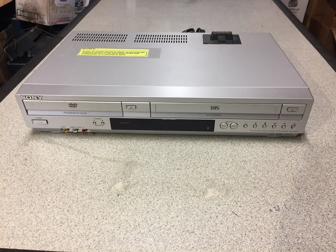 Sony Dvd/vhs Recorder Player With Remote Control Model Etsy