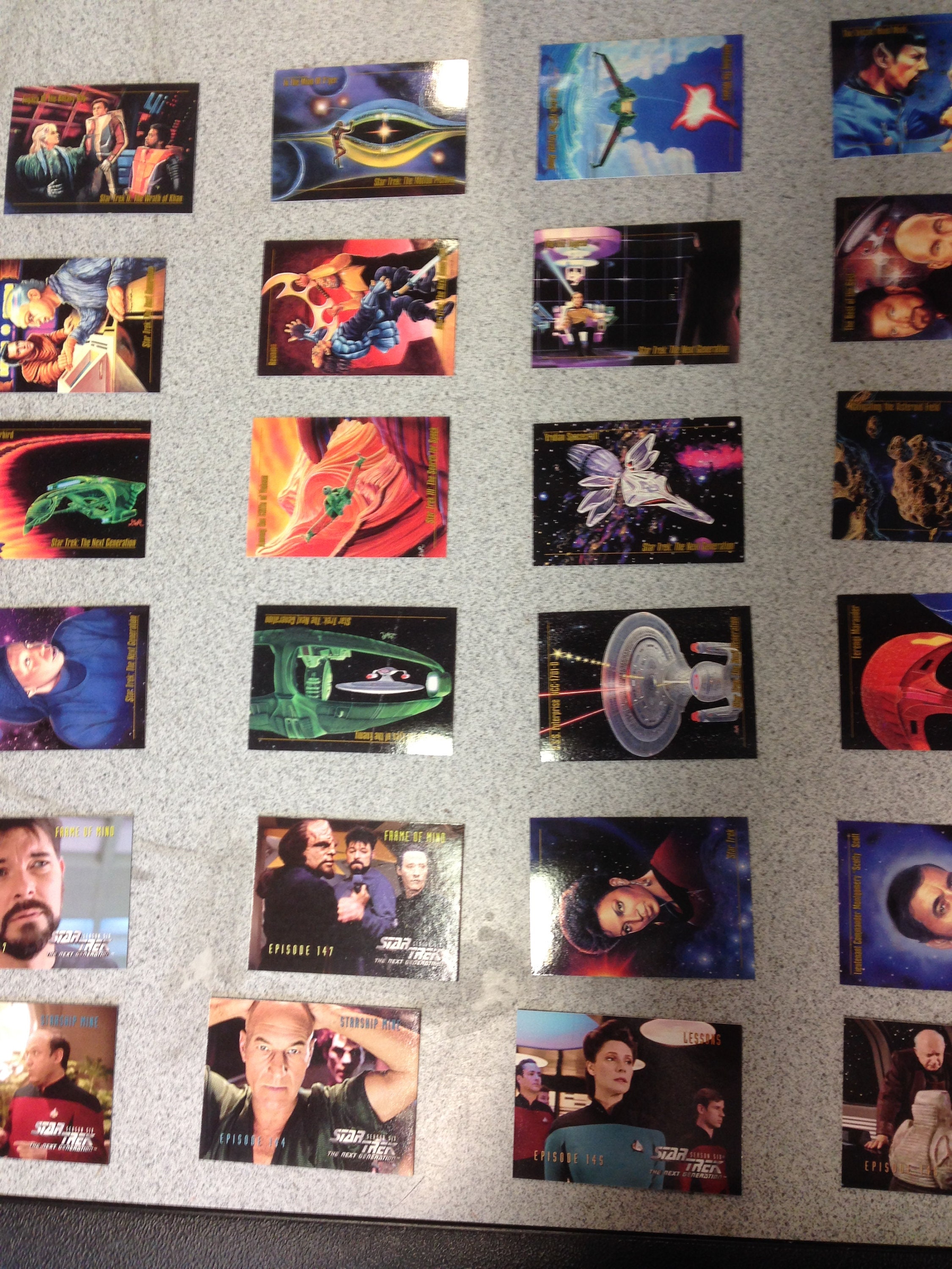 Lot of 30 Star Trek Trading Cards Lot 4 Etsy