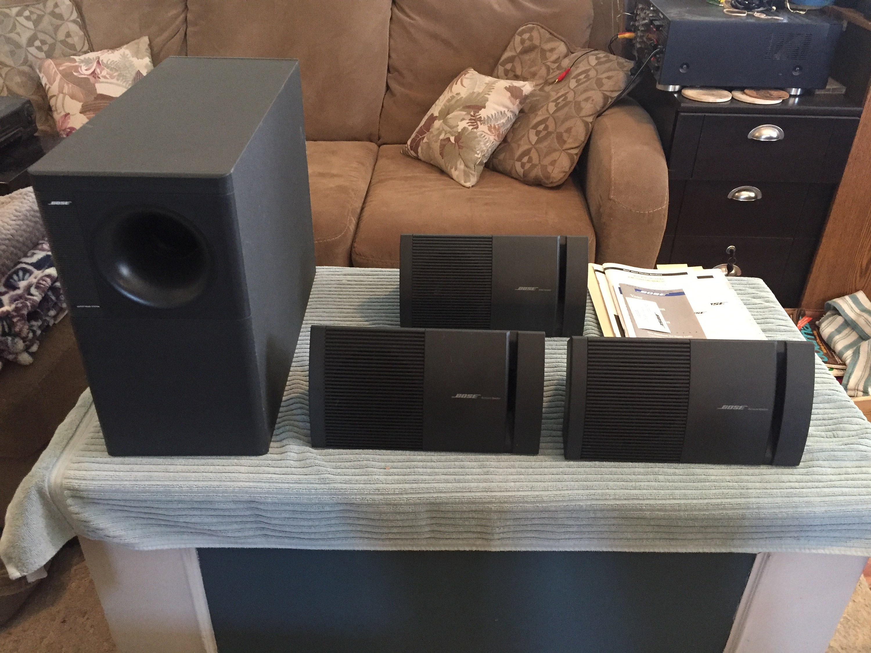 bose 500 speaker manual