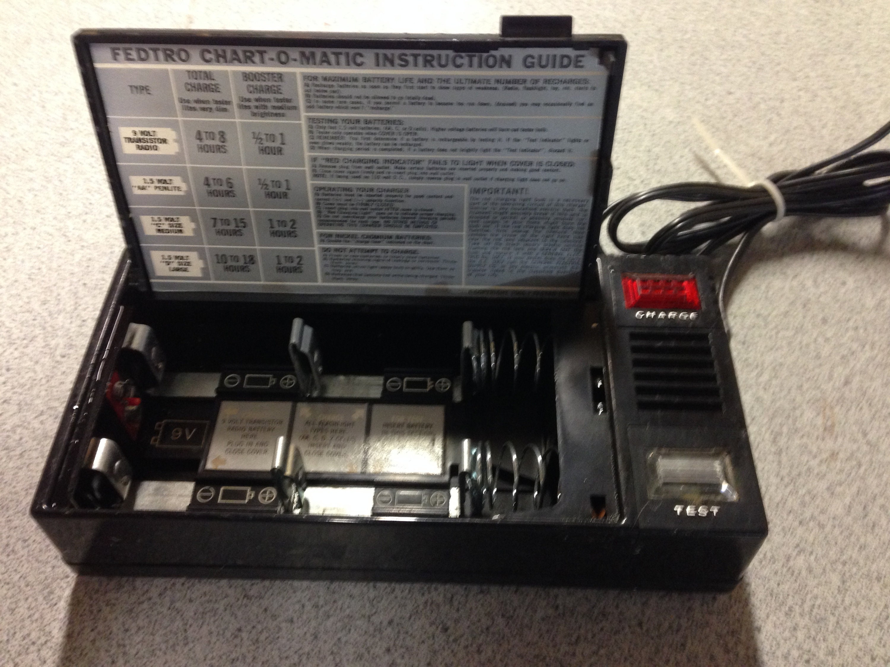 Fedtro Powerhouse Deluxe Battery Charger Model CHACD Etsy